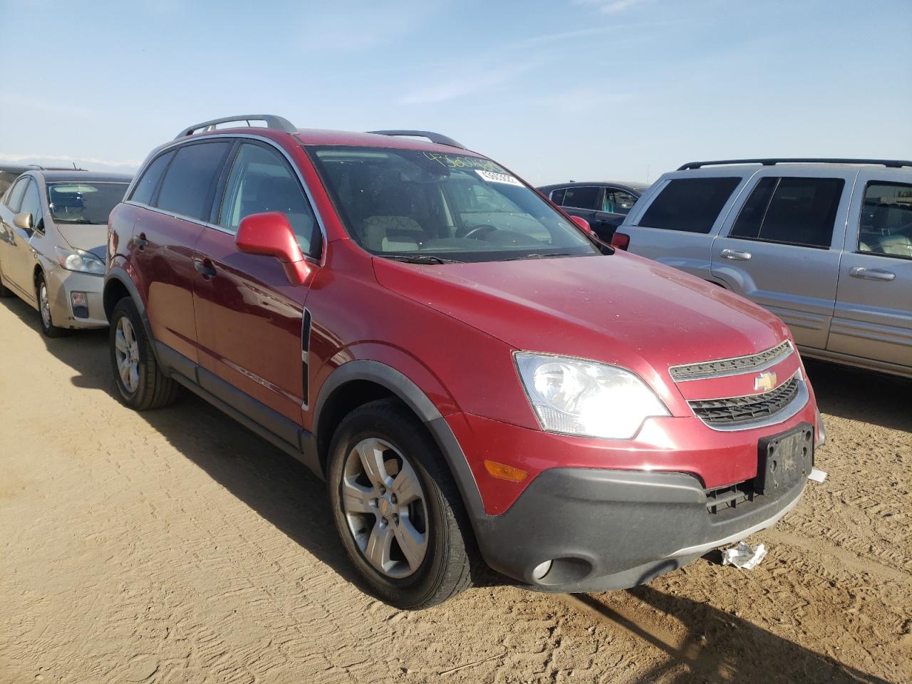 CHEVROLET CAPTIVA LS 2013 with VIN 3GNAL2EK3DS599371 - Photo from auction