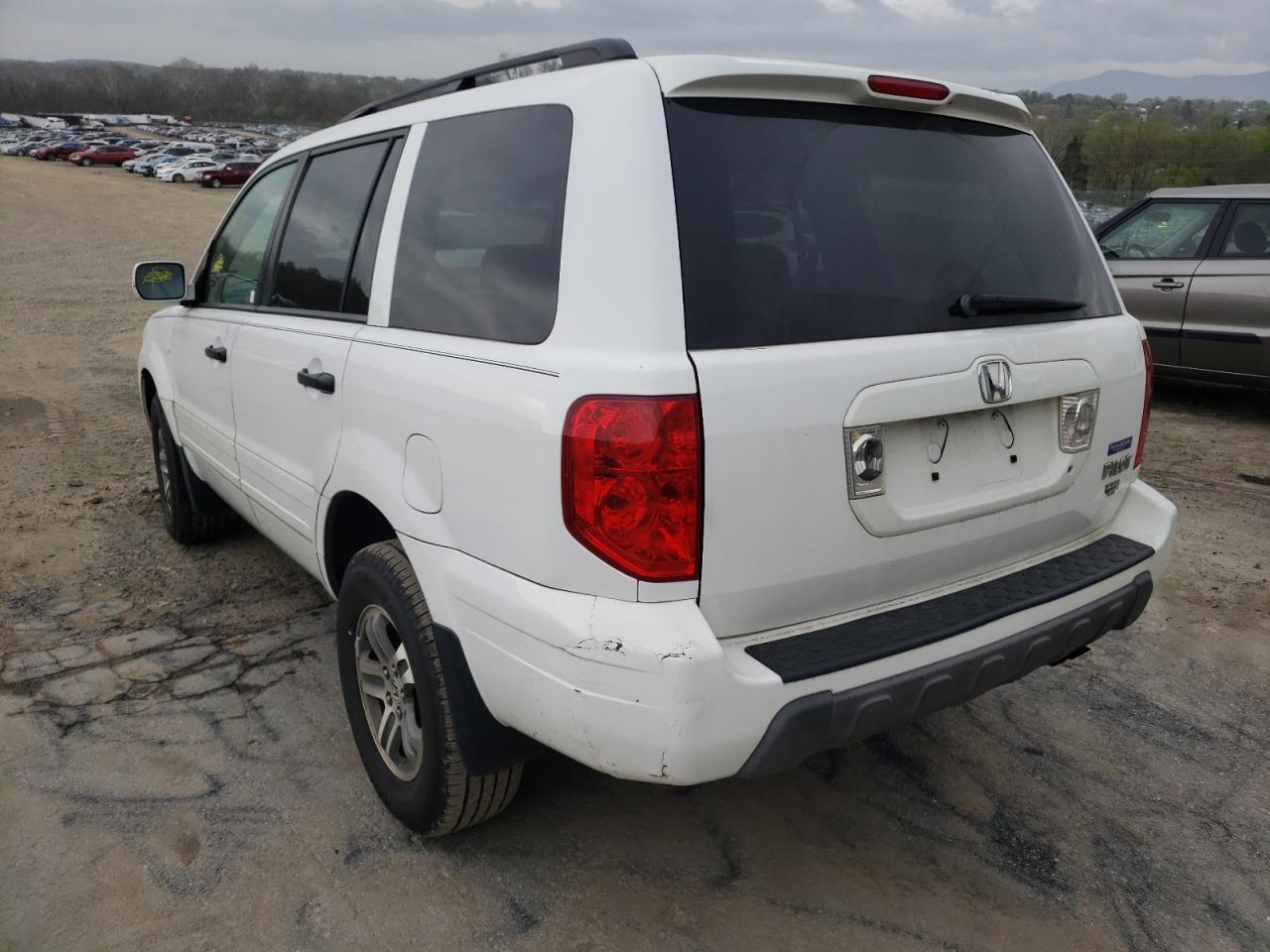 Photo 3 from auction – 2004 HONDA PILOT EXL with VIN 2HKYF185X4H526989