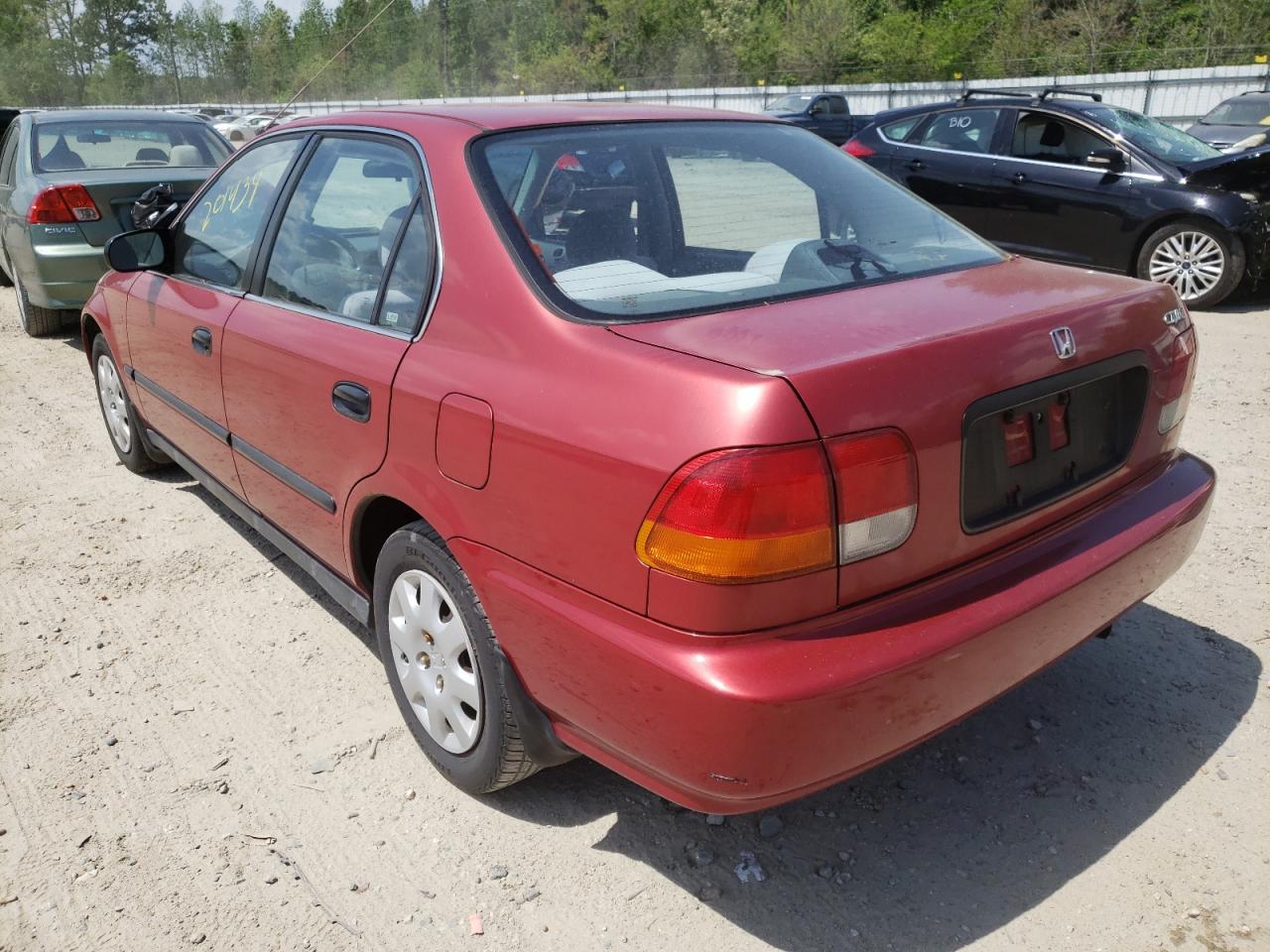 Photo 3 from auction – 1998 HONDA CIVIC with VIN 1HGEJ6576WL046694