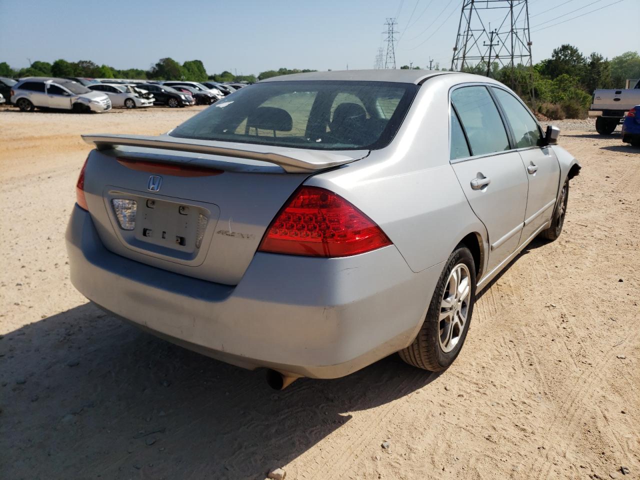 Photo 4 from auction – 2007 HONDA ACCORD EX with VIN 1HGCM56707A108952