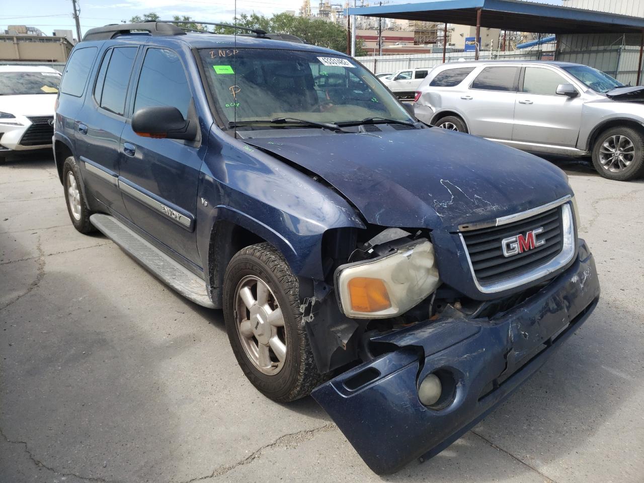 GMC ENVOY XL 2003 with VIN 1GKET16P636242921 - Photo from auction