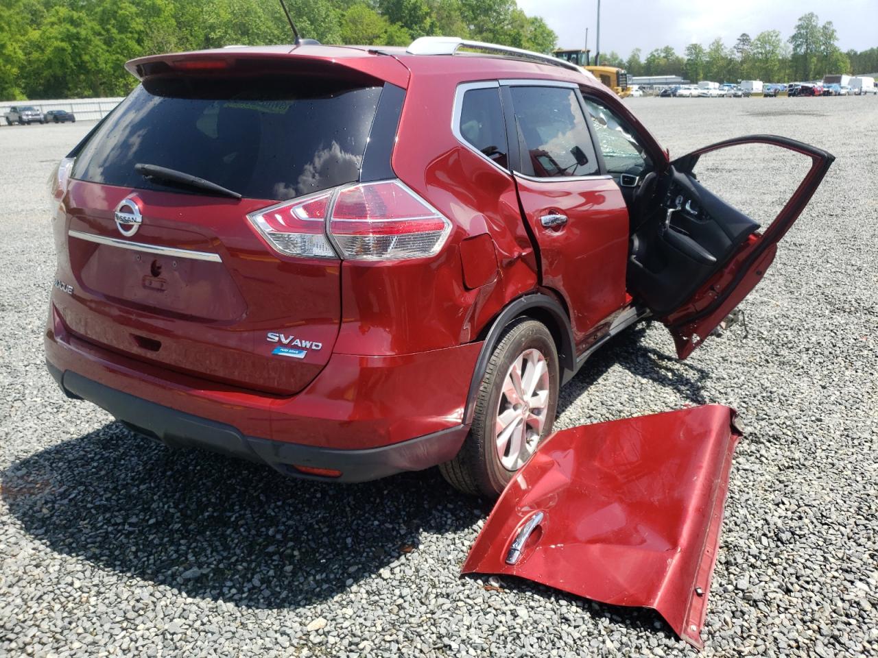 Photo 4 from auction – 2014 NISSAN ROGUE S with VIN 5N1AT2MVXEC821606