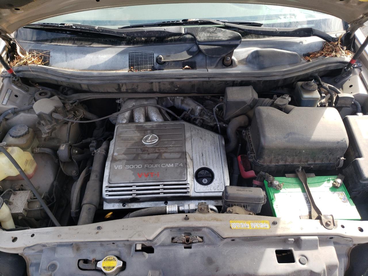 Photo 7 from auction – 2000 LEXUS RX 300 with VIN JT6GF10U6Y0051110