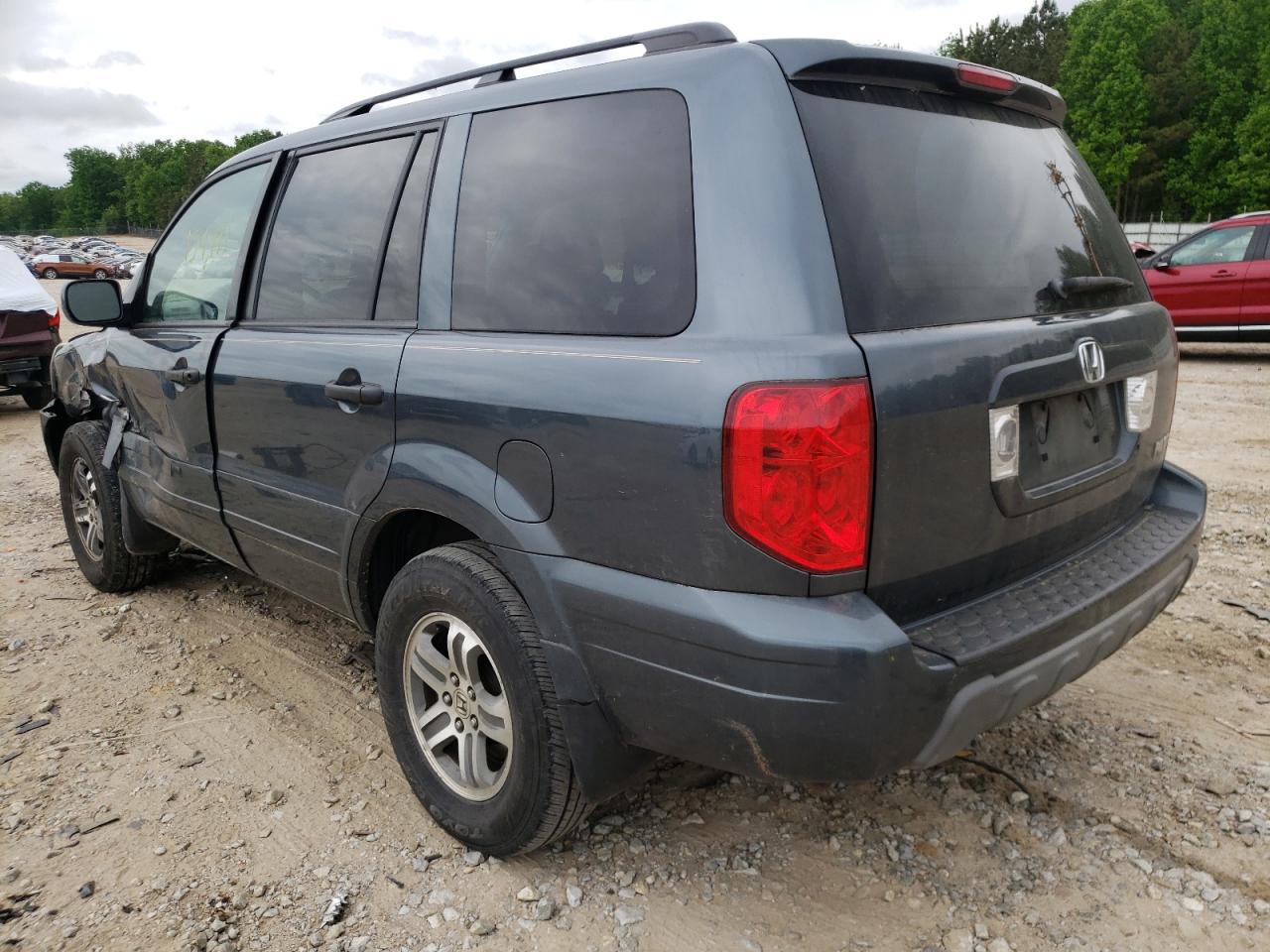 Photo 3 from auction – 2005 HONDA PILOT EXL with VIN 5FNYF185X5B057726