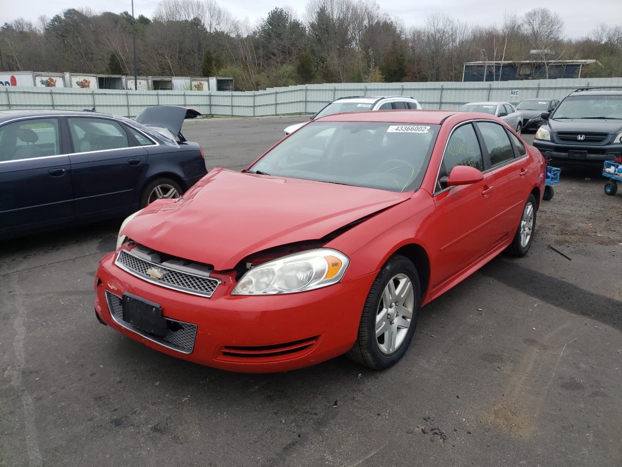 Photo 2 from auction – 2013 CHEVROLET IMPALA LT with VIN 2G1WG5E30D1225138
