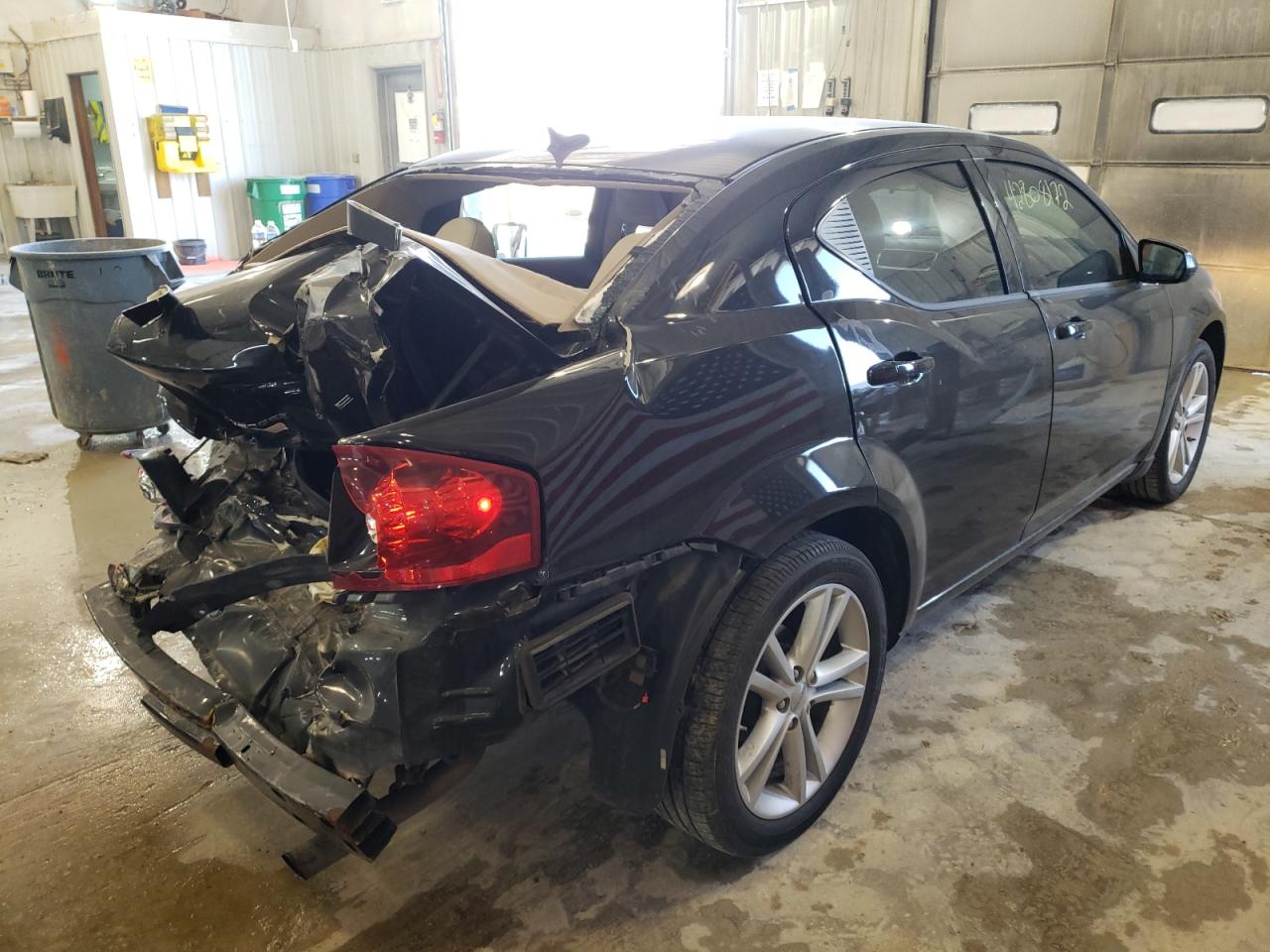 Photo 4 from auction – 2013 DODGE AVENGER SX with VIN 1C3CDZCB2DN619568