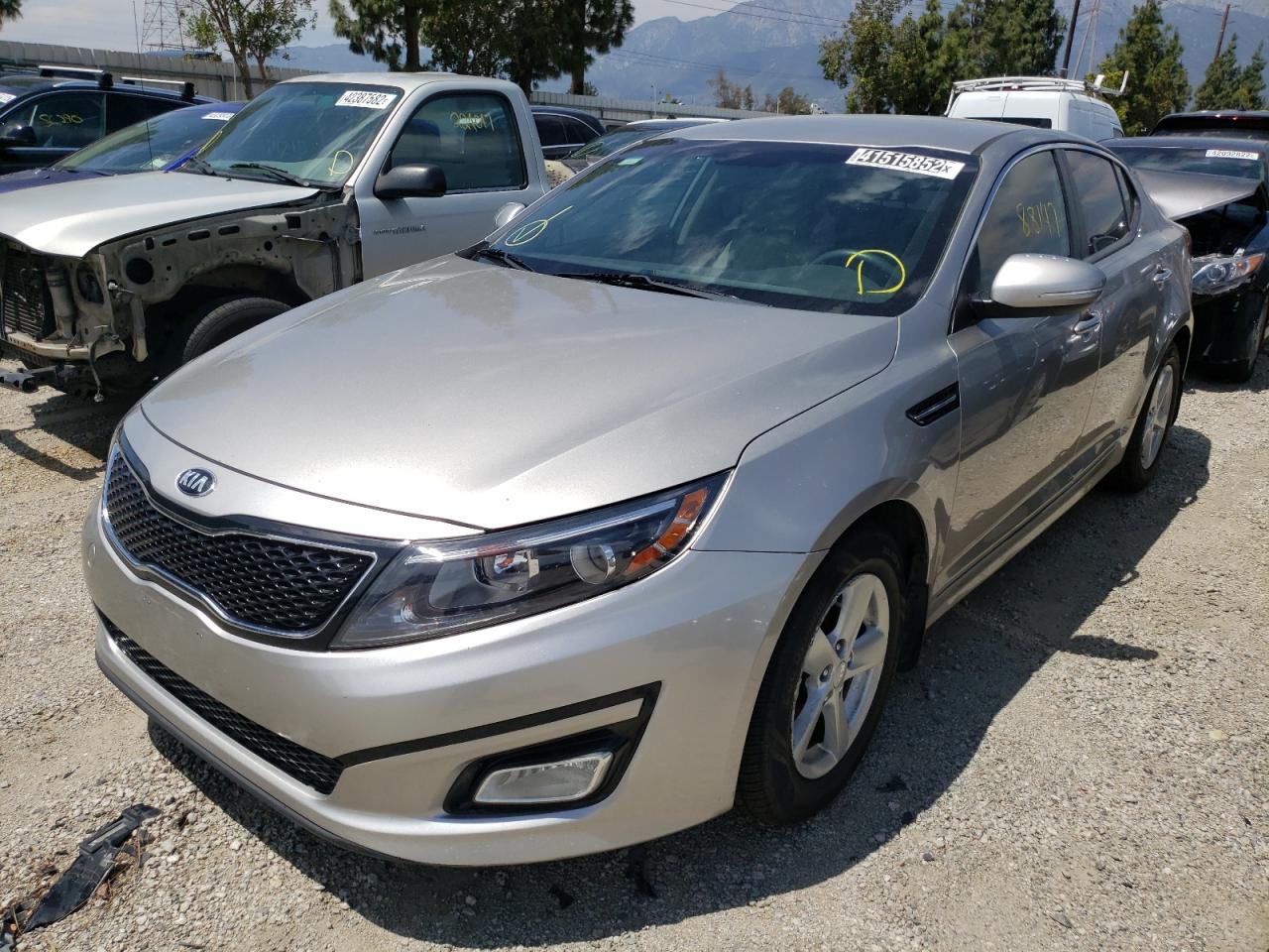 Photo 2 from auction – 2014 KIA OPTIMA LX with VIN KNAGM4A71E5521810