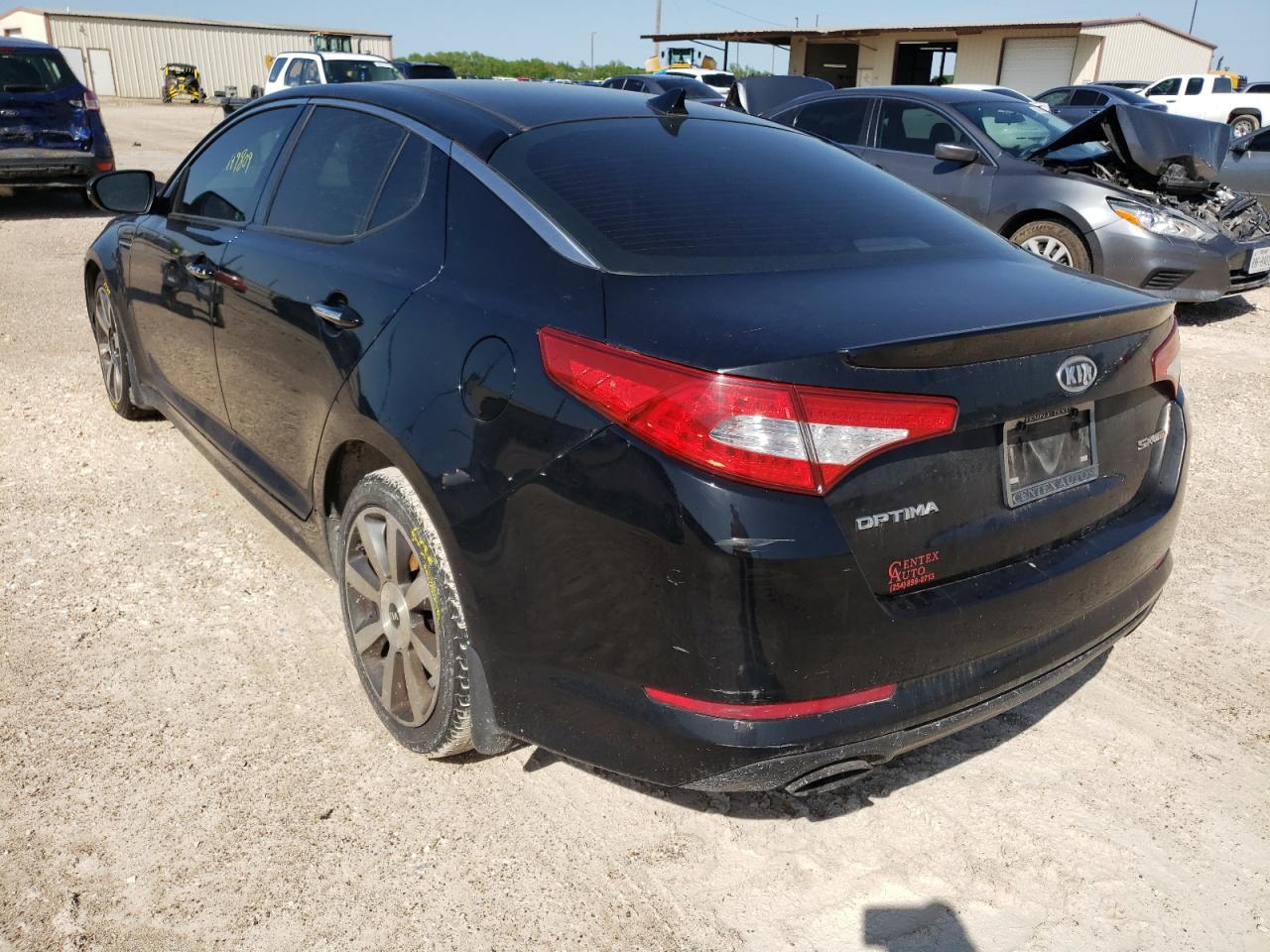 Photo 3 from auction – 2012 KIA OPTIMA SX with VIN 5XXGR4A68CG077300