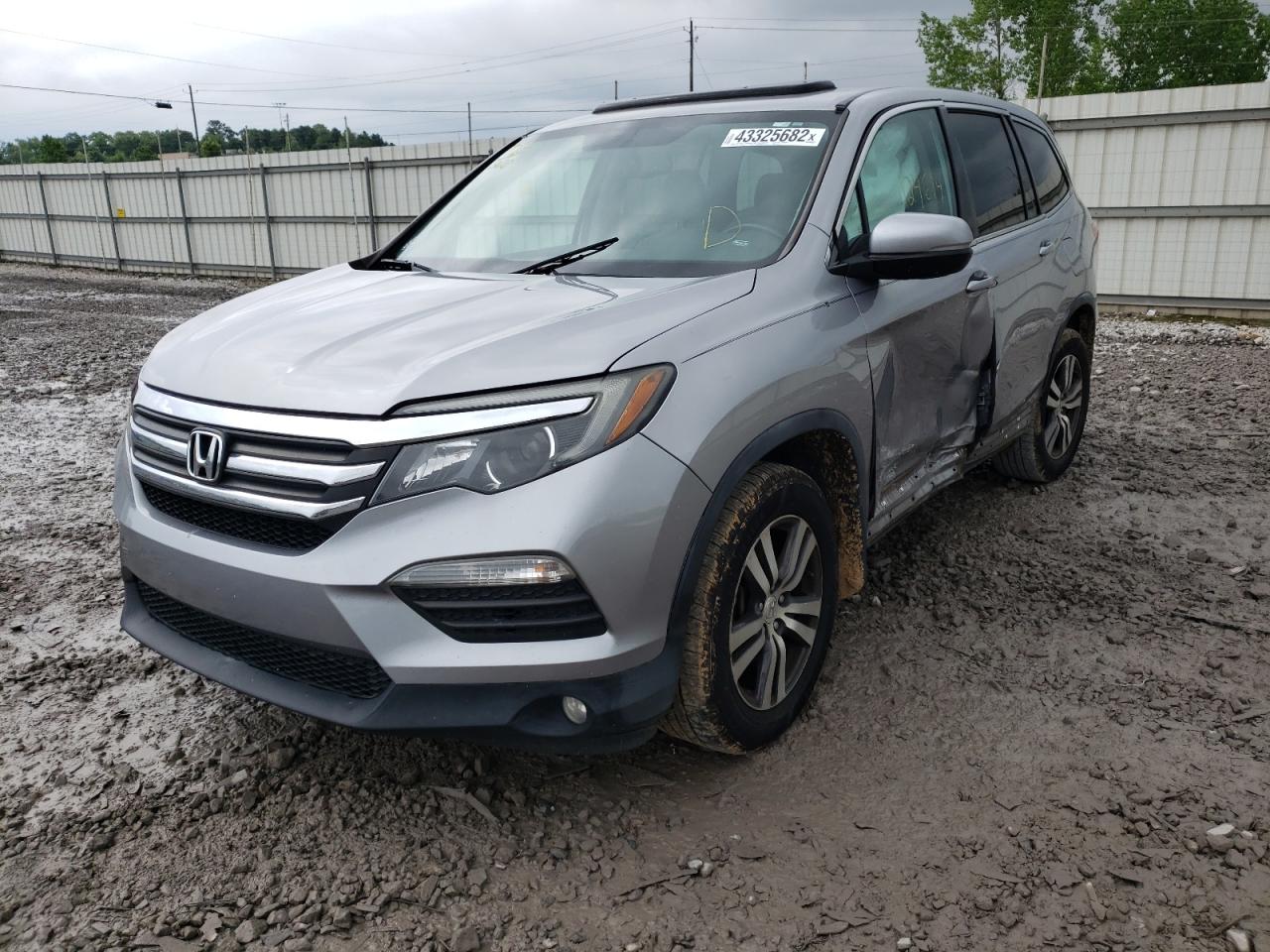 Photo 2 from auction – 2016 HONDA PILOT EXLN with VIN 5FNYF6H7XGB073734