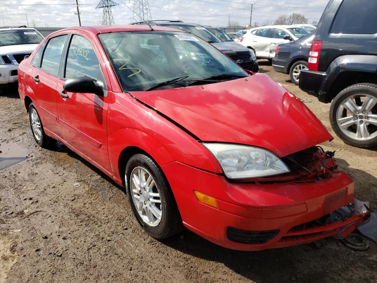 Photo 1 from auction – 2007 FORD FOCUS ZX4 with VIN 1FAFP34N37W122197