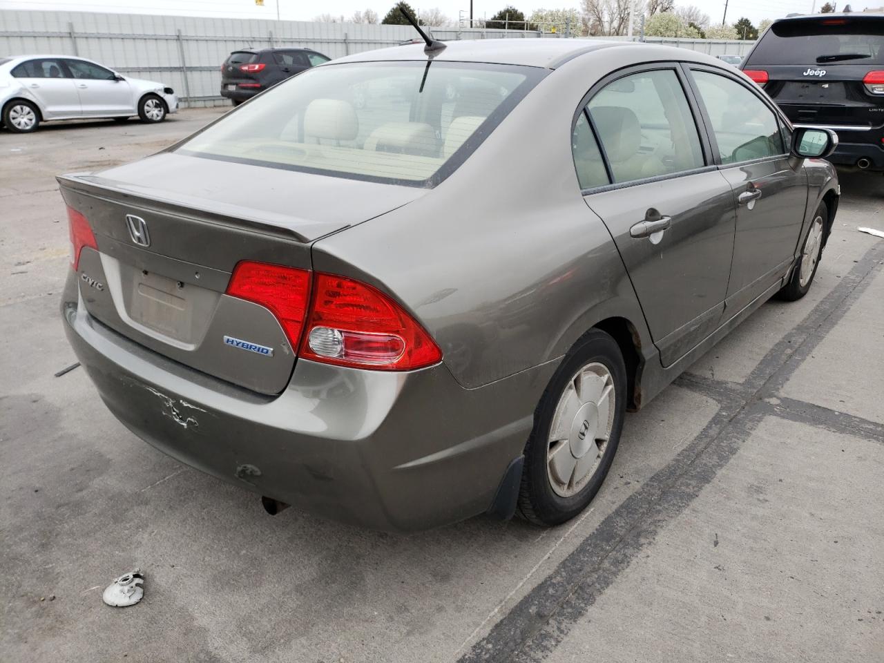 Photo 4 from auction – 2007 HONDA CIVIC with VIN JHMFA36297S008662