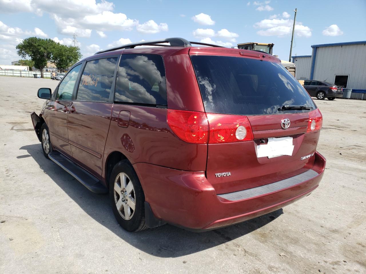 Photo 3 from auction – 2008 TOYOTA SIENNA CE with VIN 5TDZK23C08S210397