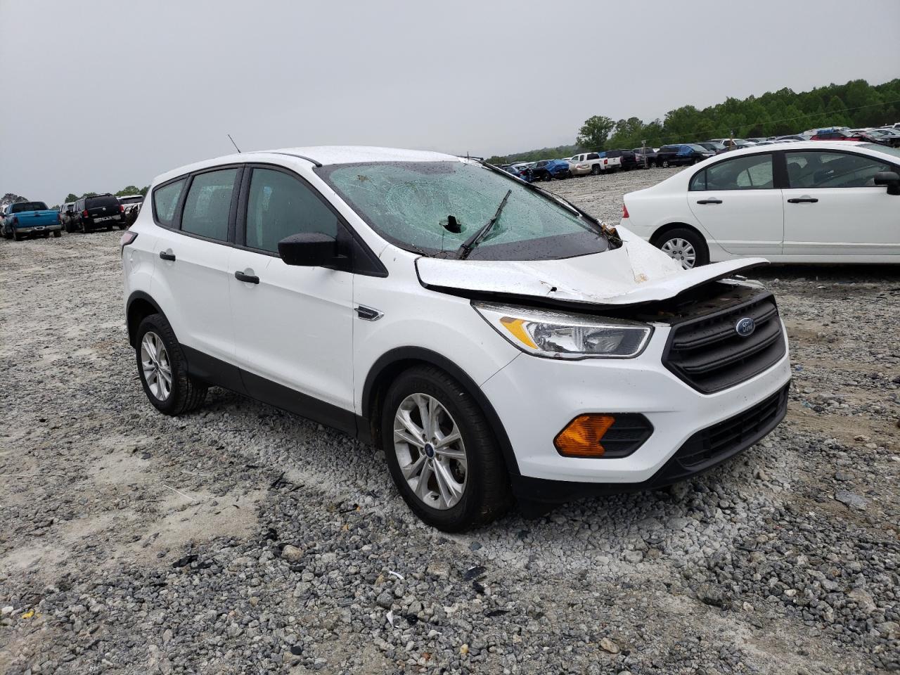 FORD ESCAPE S 2017 with VIN 1FMCU0F74HUB85658 - Photo from auction