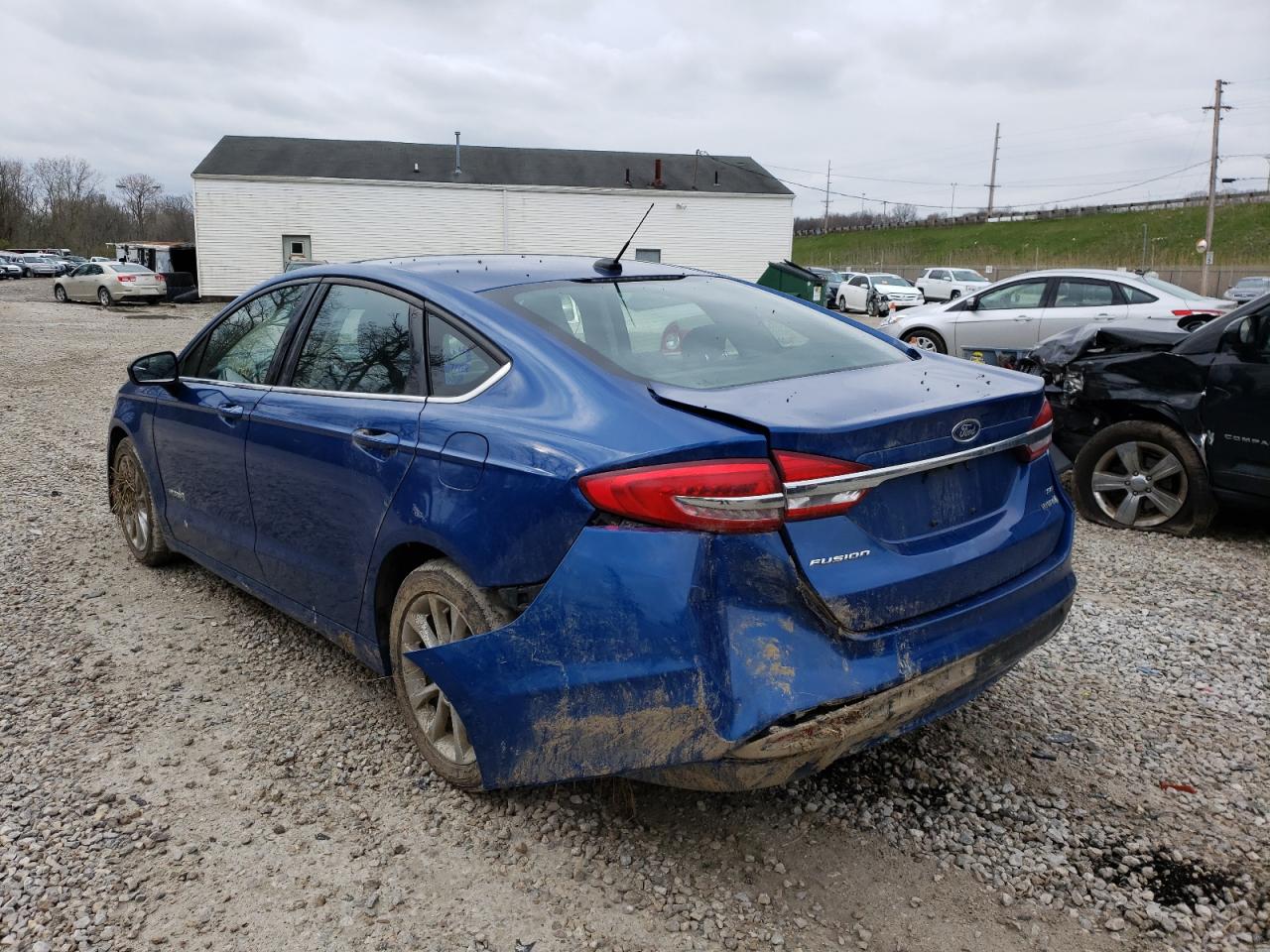 Photo 3 from auction – 2017 FORD FUSION SE with VIN 3FA6P0LU8HR380775