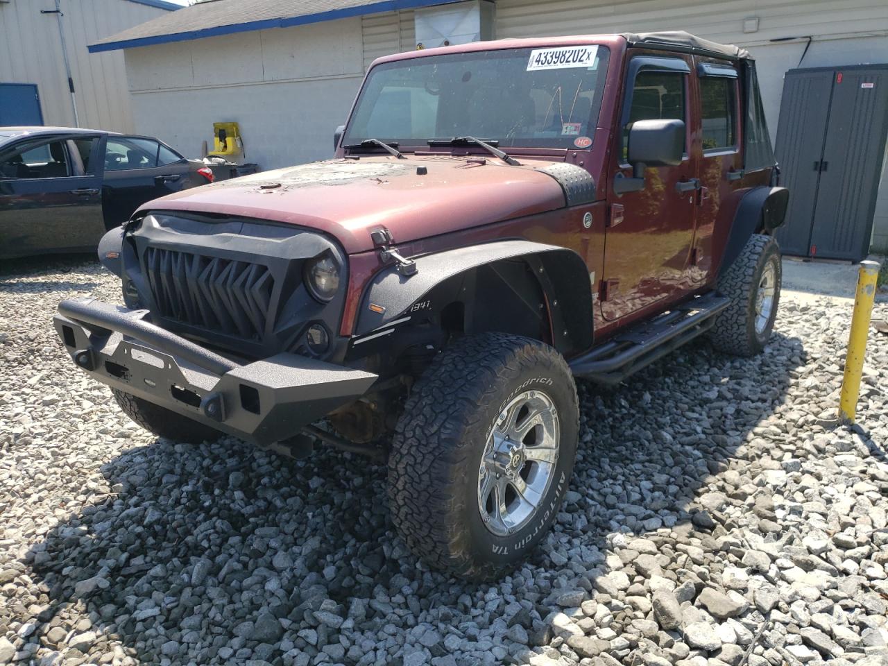 Photo 2 from auction – 2008 JEEP WRANGLER U with VIN 1J4GA39108L600935