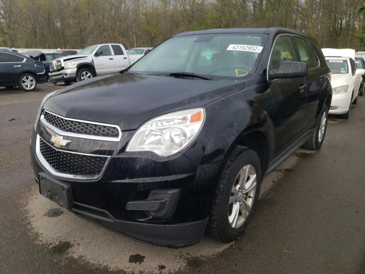 Photo 2 from auction – 2013 CHEVROLET EQUINOX LS with VIN 2GNALBEK3D6238351