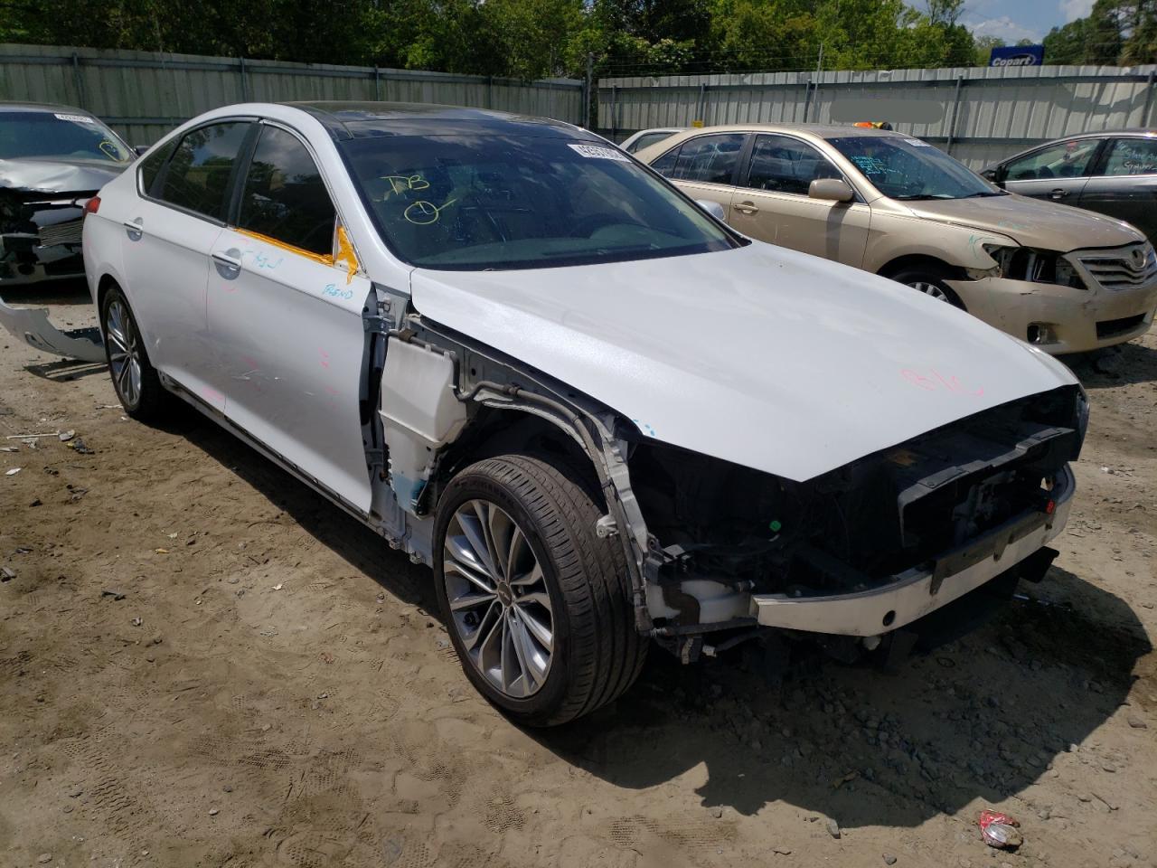 HYUNDAI GENESIS 3. 2015 with VIN KMHGN4JE8FU092117 - Photo from auction