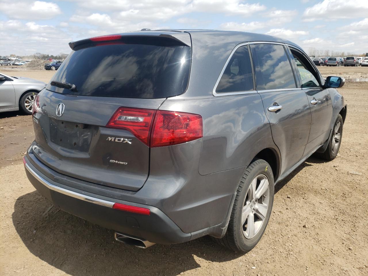 Photo 4 from auction – 2011 ACURA MDX TECHNO with VIN 2HNYD2H42BH516444