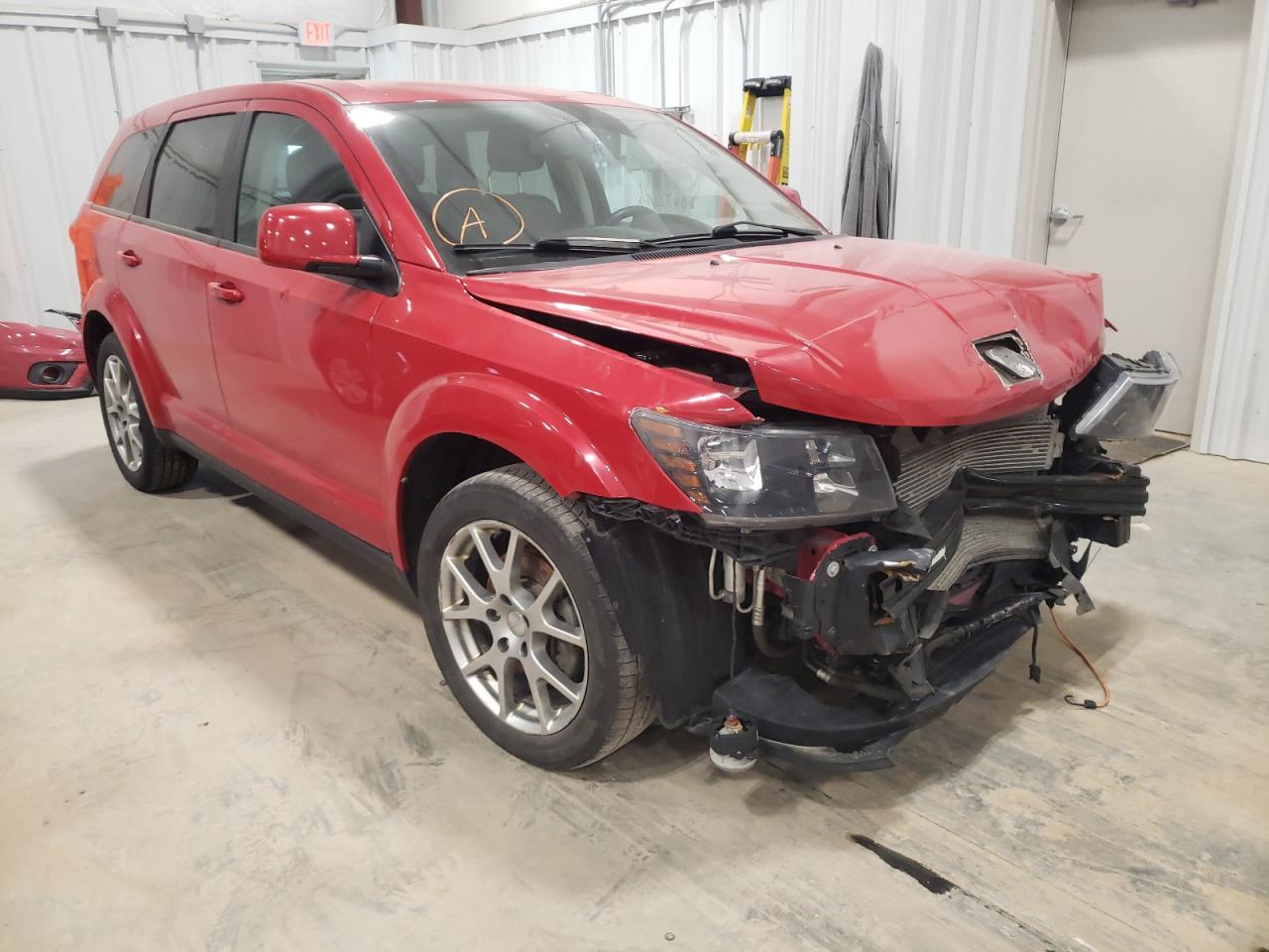 DODGE JOURNEY R/ 2014 with VIN 3C4PDDEG6ET302466 - Photo from auction