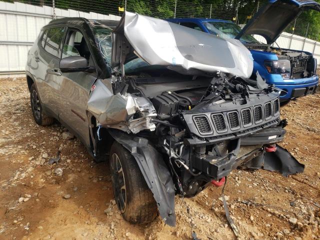 JEEP COMPASS TR 2020 with VIN 3C4NJDDB9LT195481 - Photo from auction