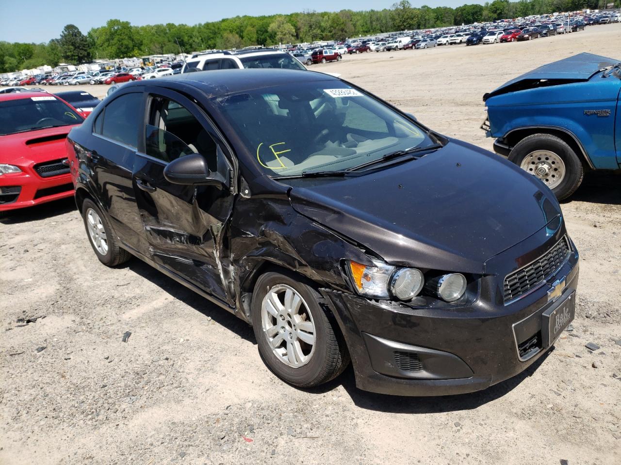 CHEVROLET SONIC LT 2016 with VIN 1G1JC5SH7G4183193 - Photo from auction