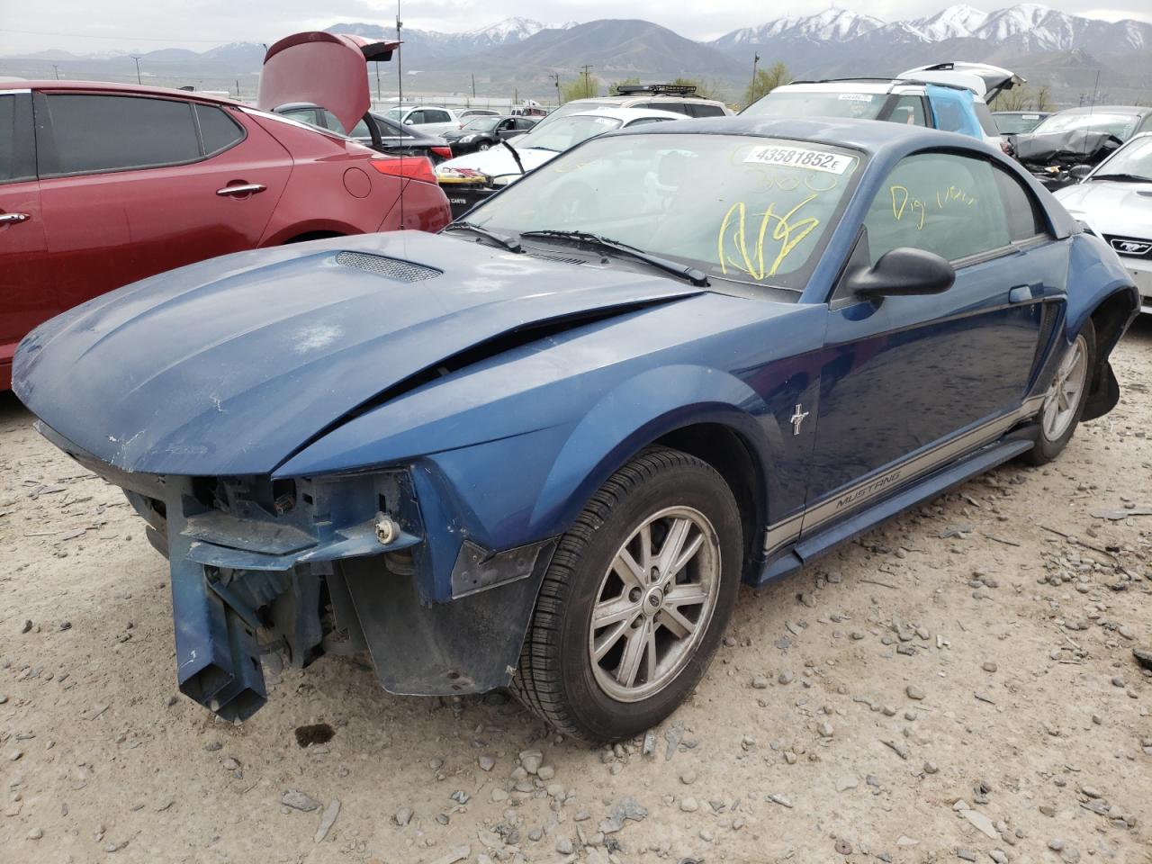 Photo 2 from auction – 2000 FORD MUSTANG with VIN 1FAFP4042YF215412