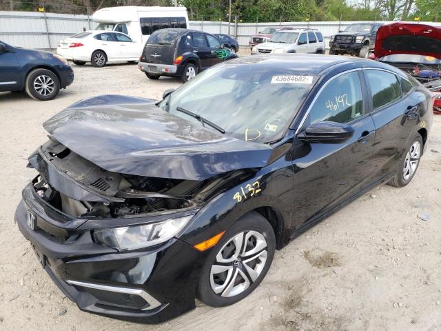 Photo 2 from auction – 2019 HONDA CIVIC LX with VIN 2HGFC2F61KH574275