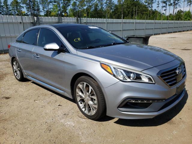 HYUNDAI SONATA 2015 with VIN 5NPE34ABXFH113079 - Photo from auction