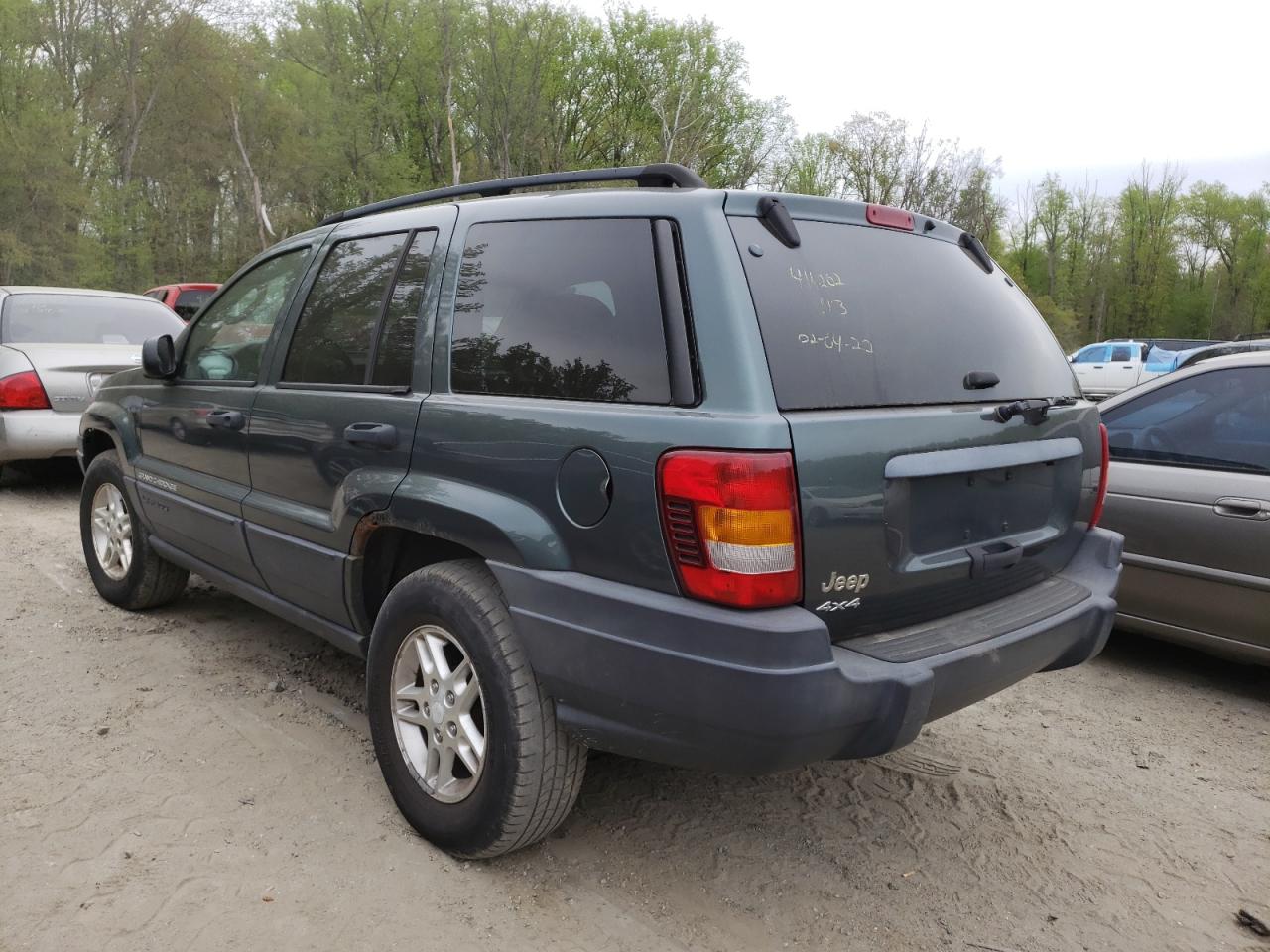 Photo 3 from auction – 2003 JEEP GRAND CHER with VIN 1J4GW48S33C571232
