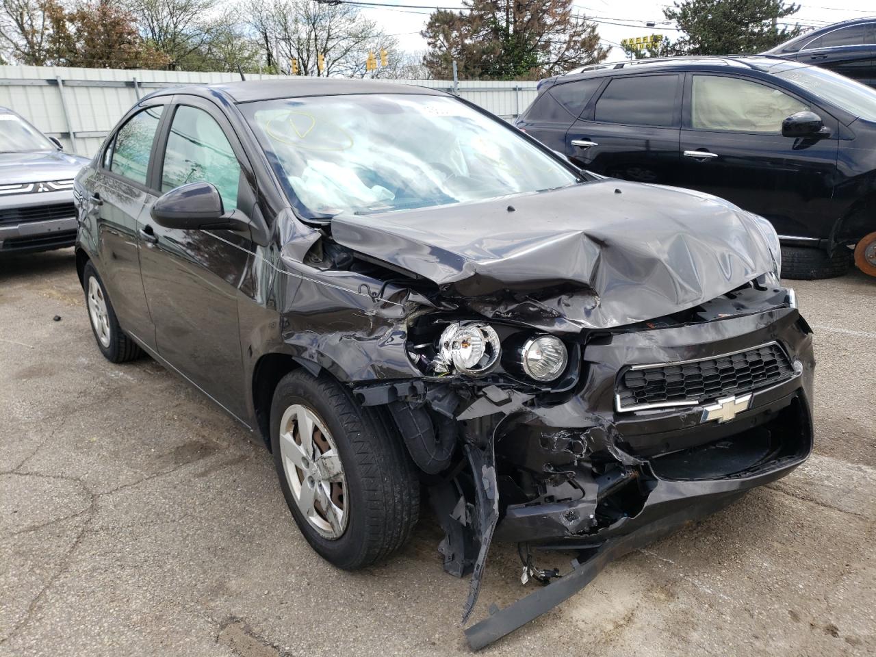 CHEVROLET SONIC LS 2013 with VIN 1G1JA5SH4D4207287 - Photo from auction
