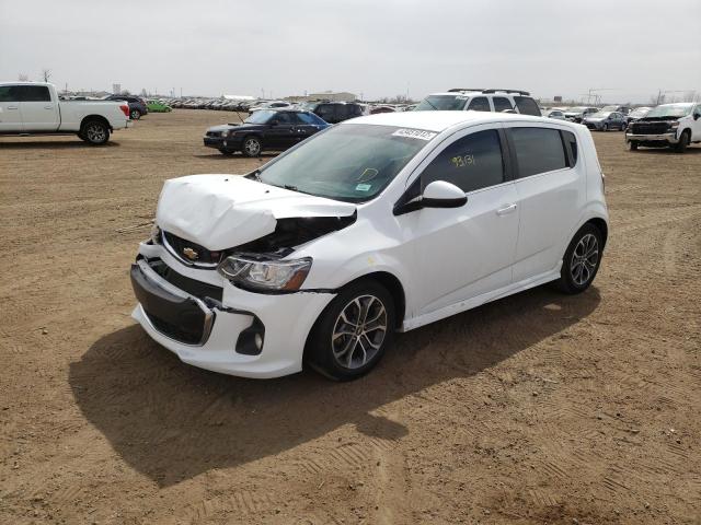 Photo 2 from auction – 2017 CHEVROLET SONIC LT with VIN 1G1JD6SB9H4127935