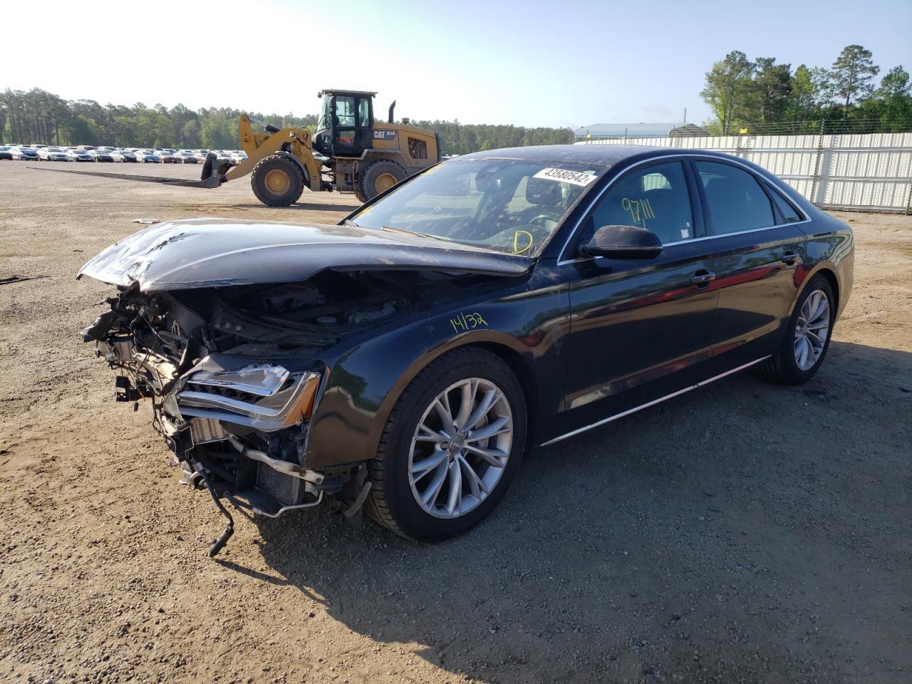 Photo 2 from auction – 2013 AUDI A8 QUATTRO with VIN WAUAGAFD3DN001679