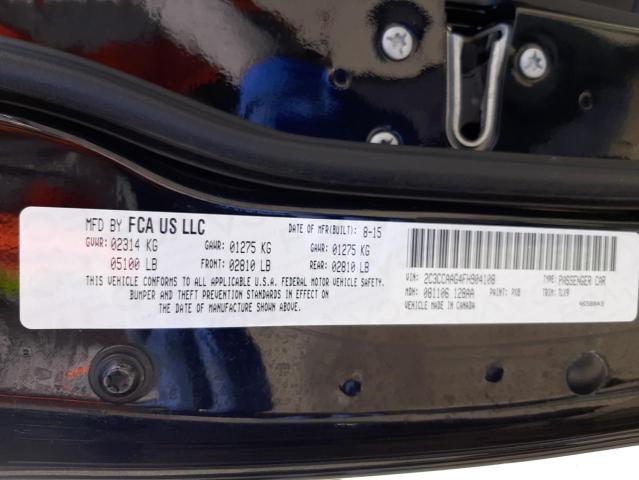 Photo 10 from auction – 2015 CHRYSLER 300 LIMITE with VIN 2C3CCAAG4FH904108