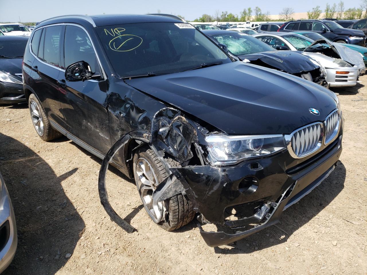BMW X3 XDRIVE2 2017 with VIN 5UXWX9C32H0T24609 - Photo from auction
