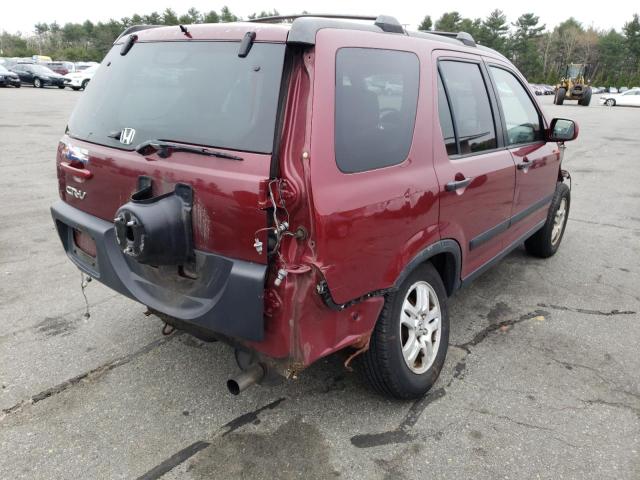 Photo 4 from auction – 2002 HONDA CR-V EX with VIN JHLRD78832C056758