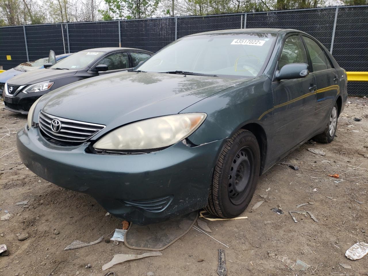 Photo 2 from auction – 2006 TOYOTA CAMRY LE with VIN 4T1BE30K76U130187