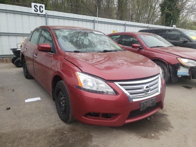 NISSAN SENTRA S 2015 with VIN 3N1AB7AP5FL684027 - Photo from auction