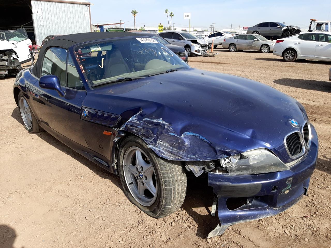 BMW Z3 1.9 1998 with VIN 4USCH7336WLD16088 - Photo from auction