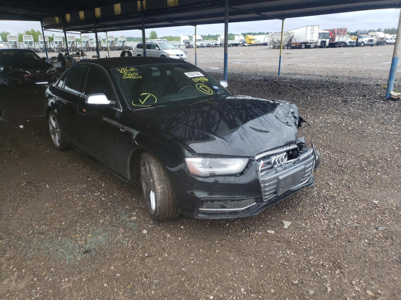 AUDI S4 PREMIUM 2014 with VIN WAUBGAFL5EA009996 - Photo from auction