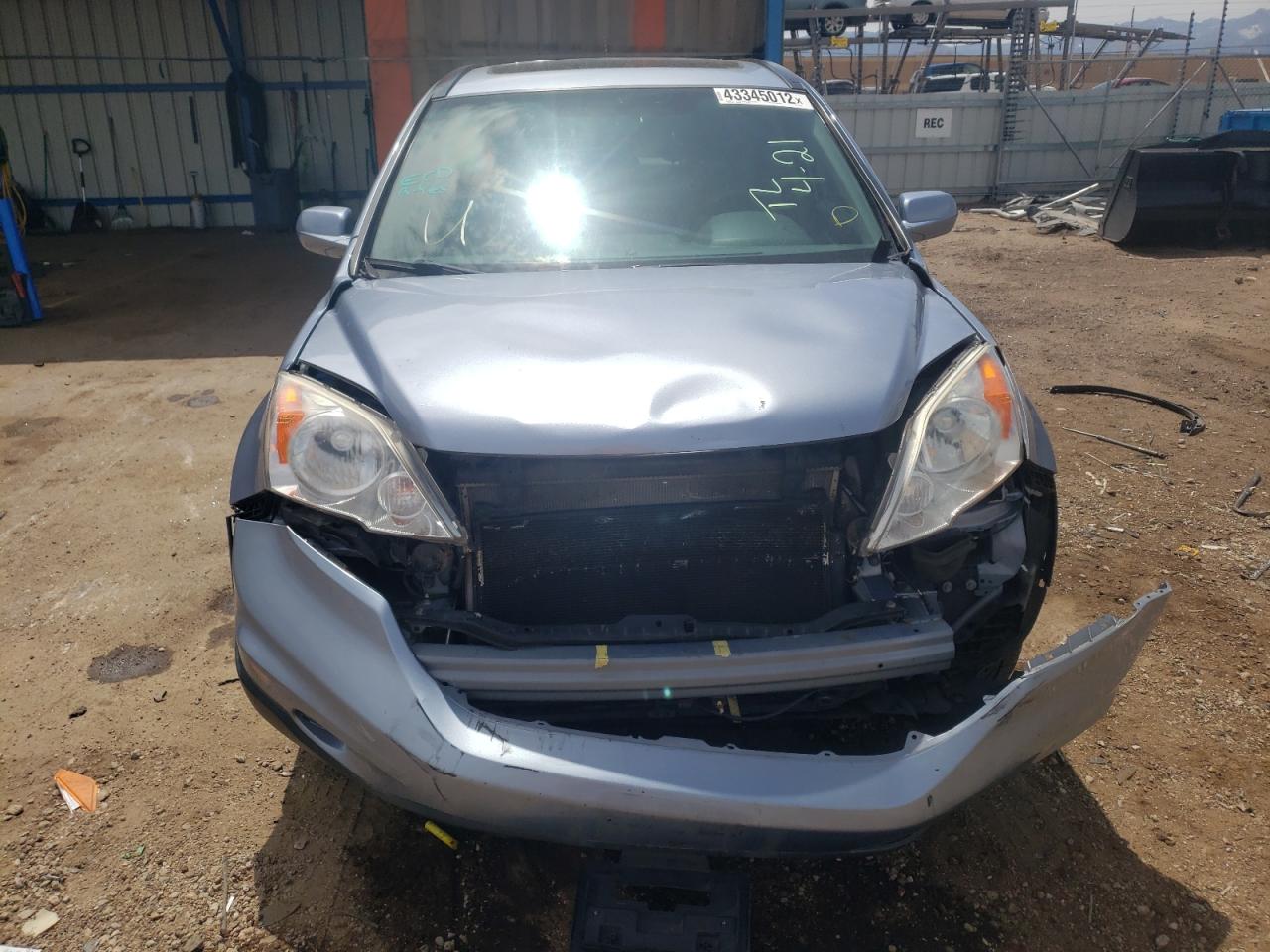 Photo 9 from auction – 2011 HONDA CR-V EXL with VIN JHLRE3H79BC007299