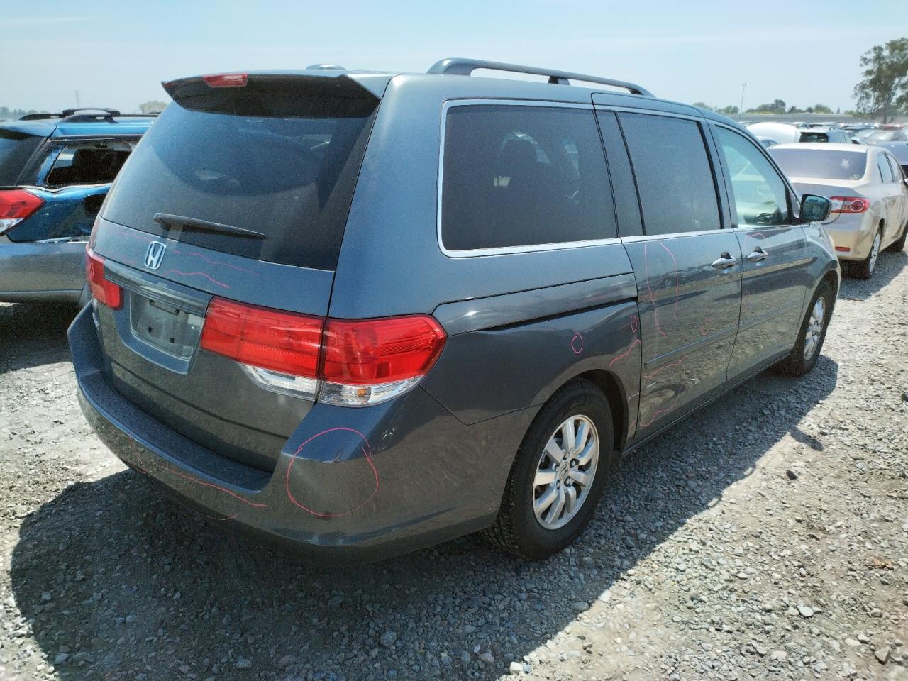 Photo 4 from auction – 2010 HONDA ODYSSEY EX with VIN 5FNRL3H77AB085391