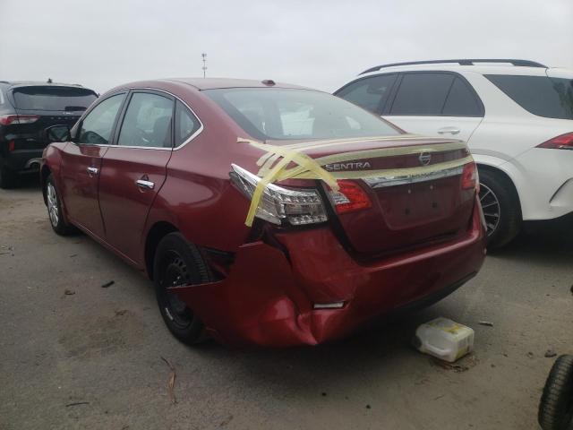 Photo 3 from auction – 2015 NISSAN SENTRA S with VIN 3N1AB7AP5FL684027