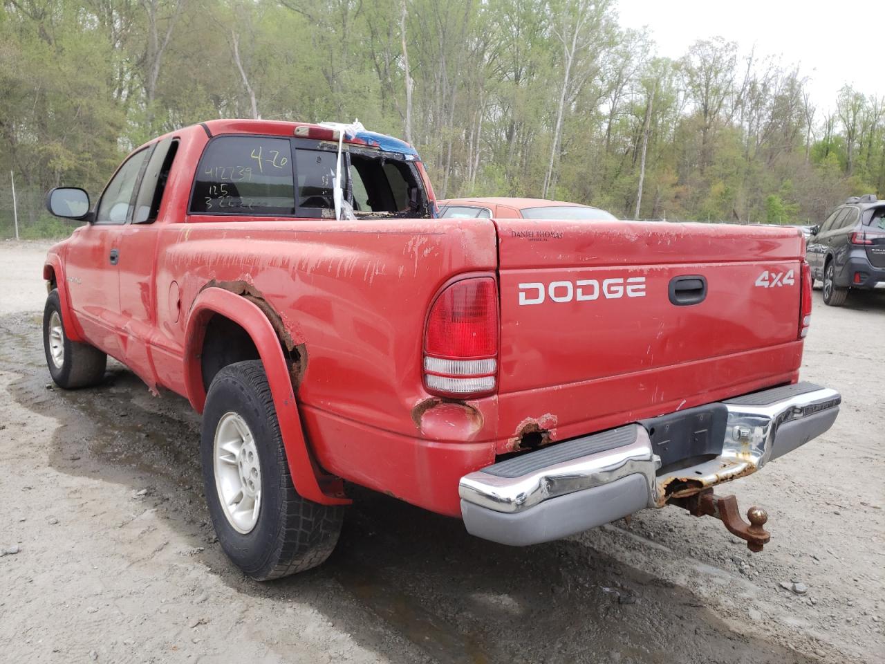 Photo 3 from auction – 1999 DODGE DAKOTA with VIN 1B7GG22Y8XS202236
