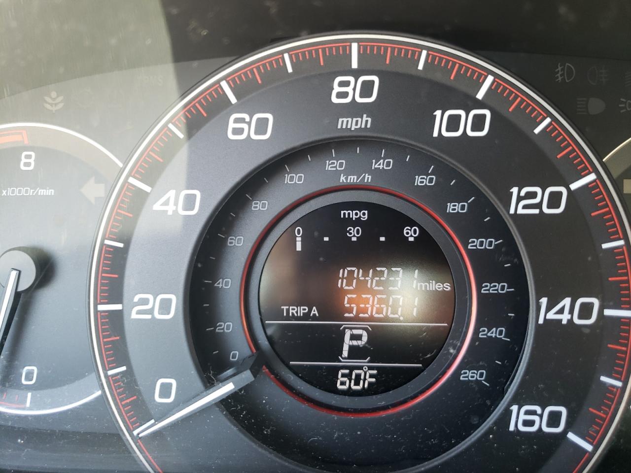 Photo 8 from auction – 2013 HONDA ACCORD EXL with VIN 1HGCT2B88DA010165
