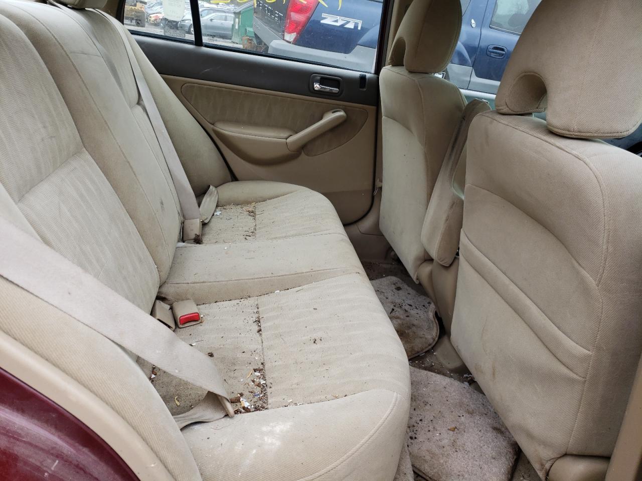 Photo 6 from auction – 2003 HONDA CIVIC LX with VIN 2HGES15523H596286