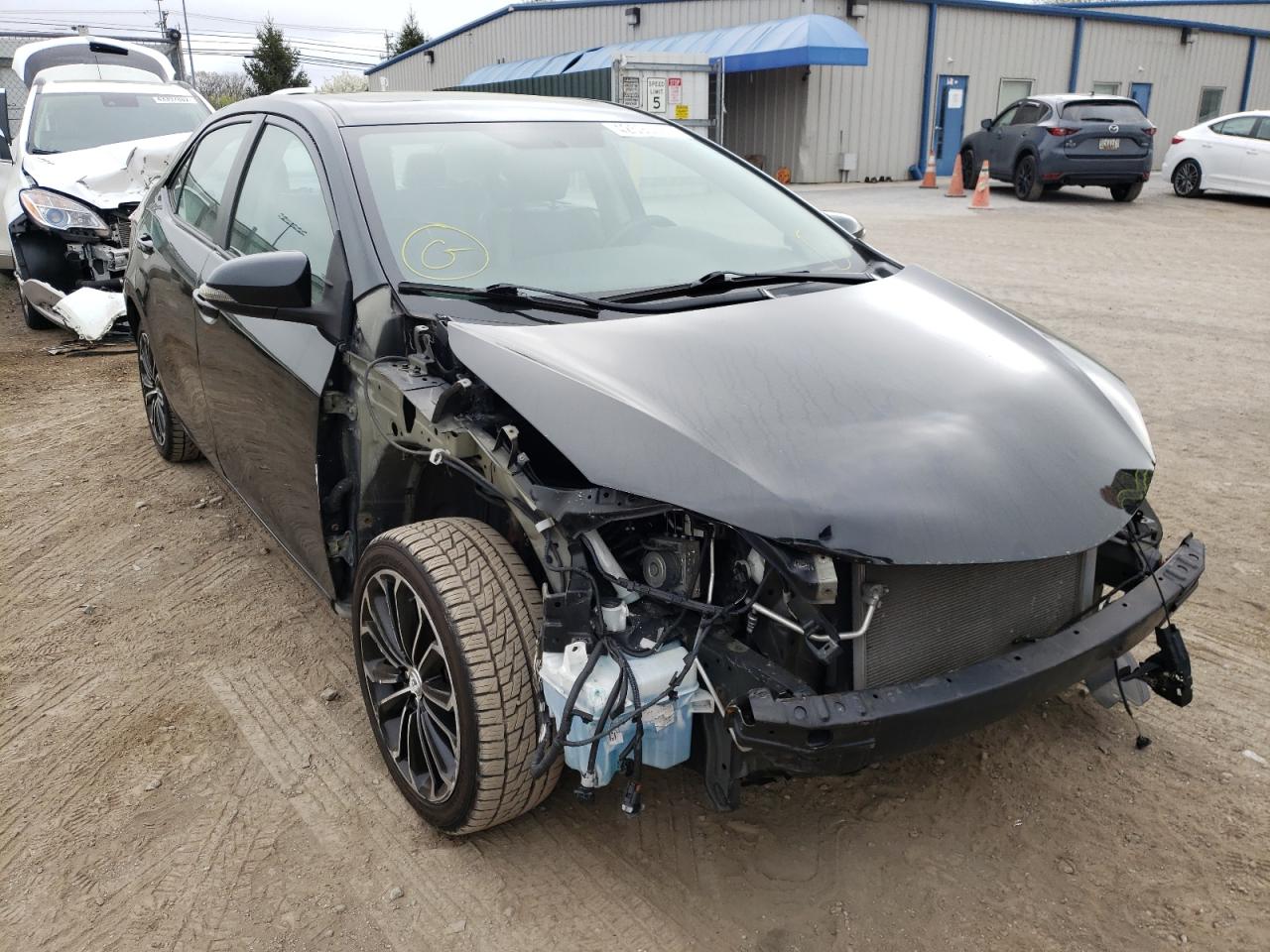 TOYOTA COROLLA L 2016 with VIN 2T1BURHE9GC488334 - Photo from auction