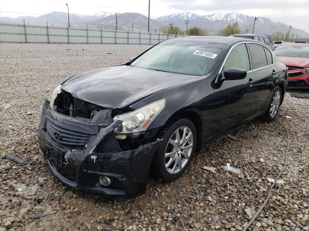 Photo 2 from auction – 2012 INFINITI G37 with VIN JN1CV6ARXCM673585