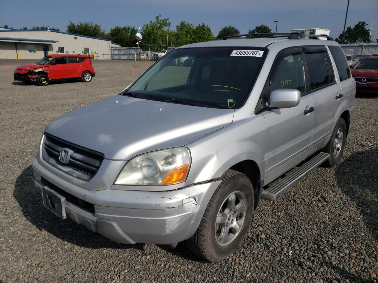 Photo 9 from auction – 2003 HONDA PILOT EXL with VIN 2HKYF18613H534860