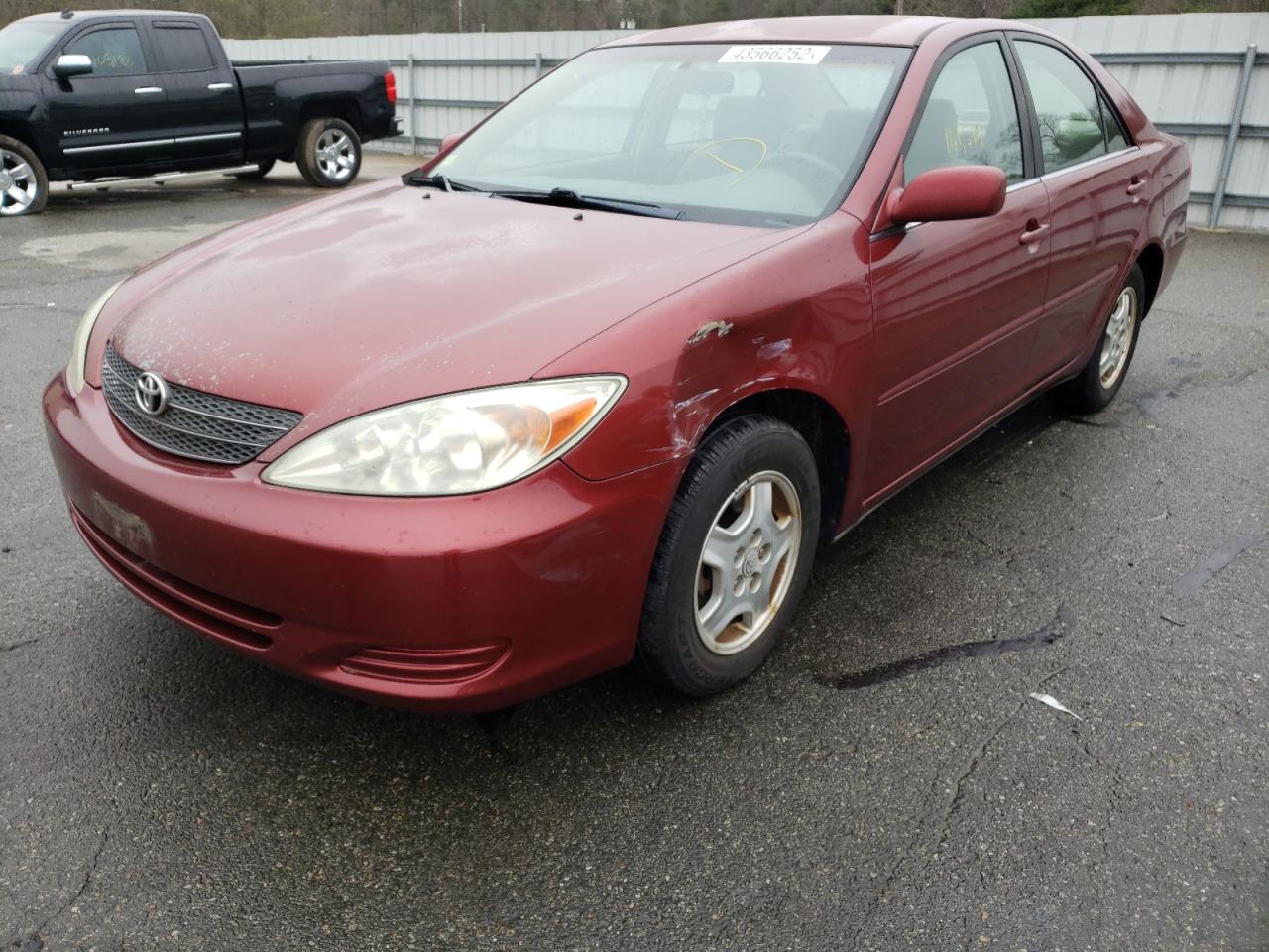 Photo 2 from auction – 2002 TOYOTA CAMRY LE with VIN 4T1BF32K12U021390