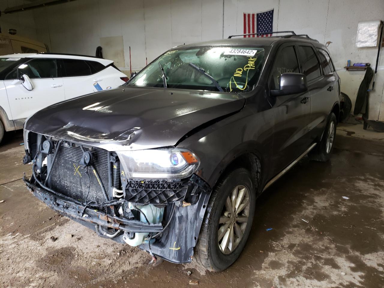 Photo 2 from auction – 2014 DODGE DURANGO SX with VIN 1C4RDJAG0EC597802